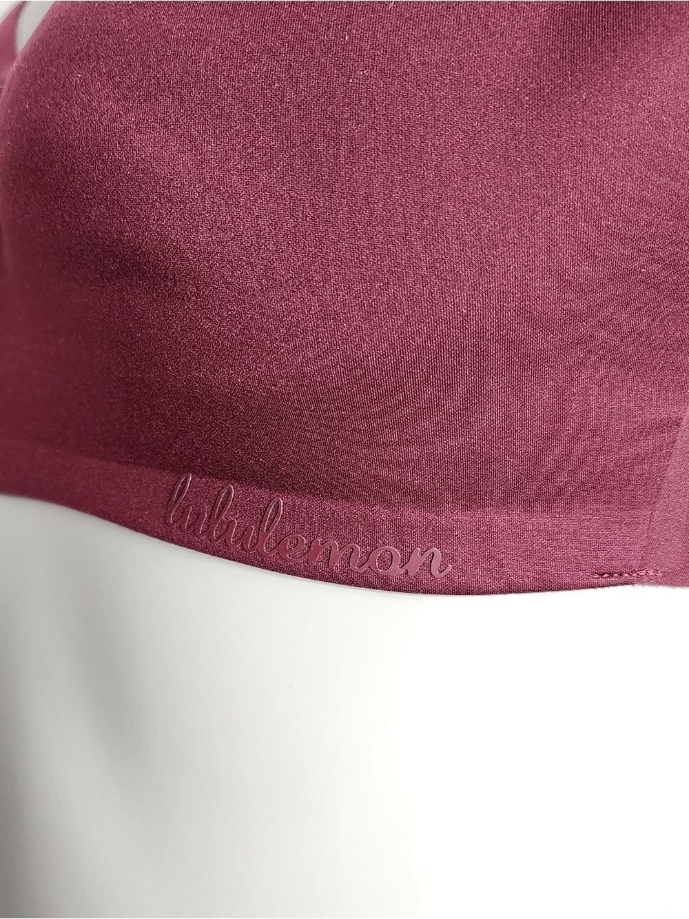 Lululemon Hold True Bra In Garnet Red Size 36B - Picture 6 of 11